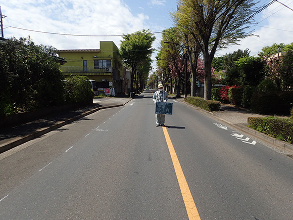 写真：路面補修工事 2北北の26　施工前