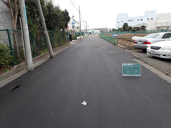 写真：道路補修工事　施工後